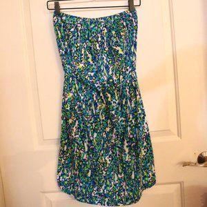 Lilly Pulitzer Strapless Dress - Size S